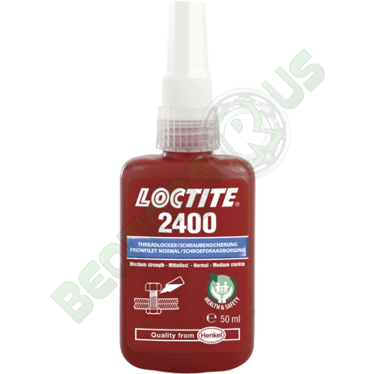 Loctite 2400 - Medium Strength Health & Safety Friendly Threadlocker 250ml