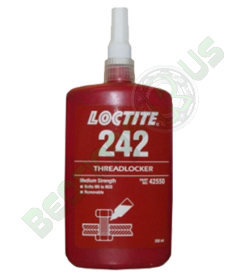 Loctite 242 - Medium Strength Nutlock Controlled Torque Threadlocker 250ml
