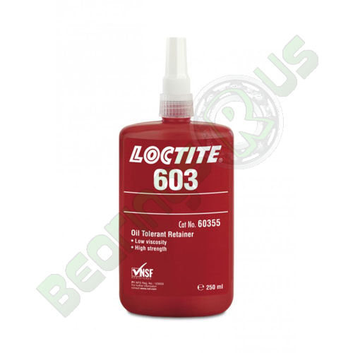 Loctite 603 - High Strength Low Viscosity Oil Tolerant Retainer 250ml