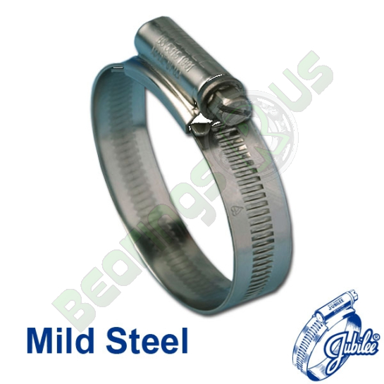 Jubilee Hose Clip Size 0MS Mild Steel (16-22mm) - Pack of 10