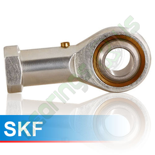 SIKAC5M SKF Right Hand Thread Female Steel Rod End 5mm Bore M5x0.8 Thread