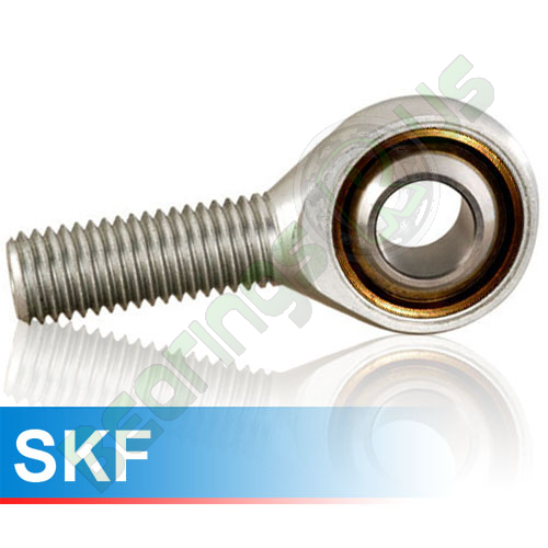 SAKAC12M SKF Right Hand Thread Male Steel Rod End 12mm Bore M12x1.75 Thread