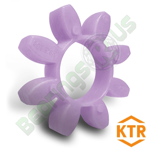 KTR Rotex75 PURPLE Polyurethane Spider Element - 98sh-A