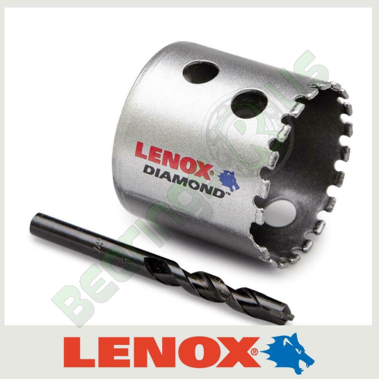 Lenox 10507842 114mm Diamond Holesaw Ceramic Stone Brick Tile Hole Saw Cutter