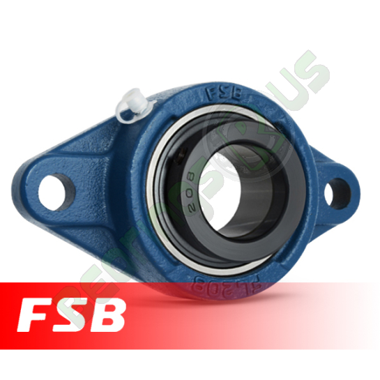 SAFL204 FSB Self Lube 2 Bolt Flange Unit 20mm Shaft (SFT20EC) 