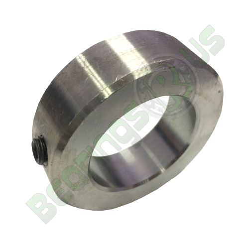 16mm Solid STAINLESS Shaft Collar with Grub Screw