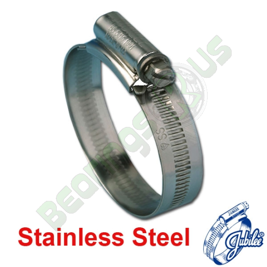 Jubilee Hose Clip Size 0XSS 304 Stainless Steel (18-25mm)