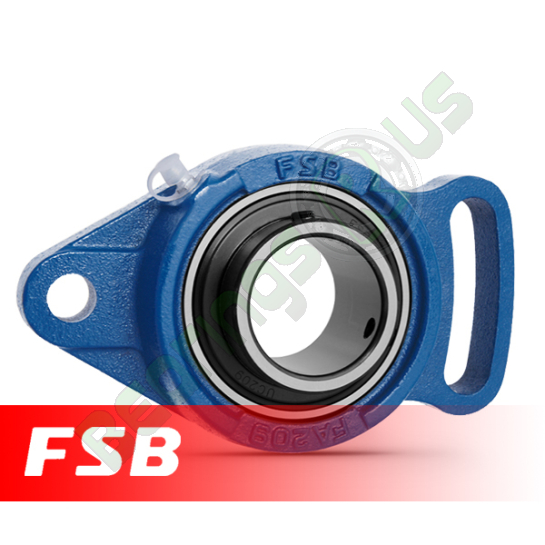 UCFA208 FSB Self Lube 2 Bolt Adjustable Flange Unit 40mm Shaft