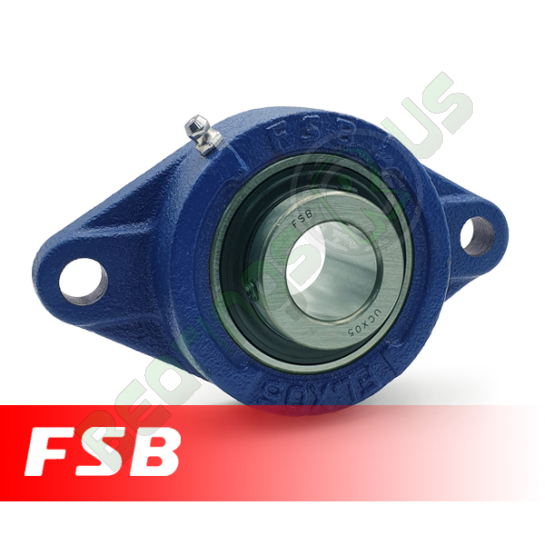 UCFLX05 FSB Self Lube 2 Bolt Flange Unit 25mm Shaft (MSFT25mm) 